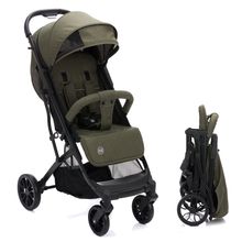 Styler Elite buggy & pushchair up to 22 kg with trolley function and reclining function - Olive Melange
