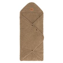 Couverture Emmitouflante Dinara en Peluche Teddy pour Siège Auto Bébé & Nacelles - Marron