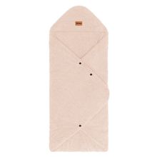 Couverture Emmitouflante Dinara en Peluche Teddy pour Siège Auto Bébé & Nacelles - Nature