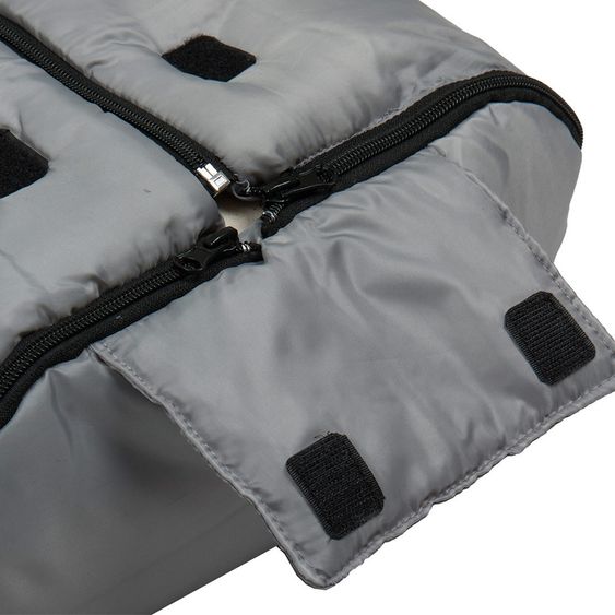 Fillikid Fleece-Fußsack Eco Big - Grau