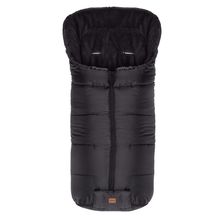 Fleece-Fußsack Eco Big - Schwarz