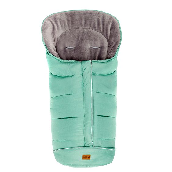 Fillikid Fleece-Fußsack K2 - Melange Mint