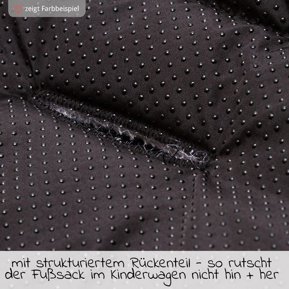 Fillikid Fleece-Fußsack K2 - Melange Mint