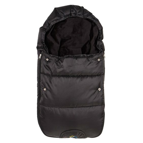 Fillikid Kailash Small Fleece Footmuff per navicella e culla - Nero