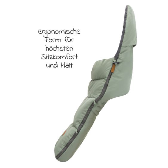 Fillikid Fleece-Fußsack Kinley - Salbei
