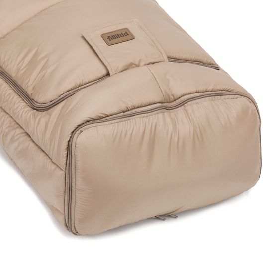 Fillikid Sacco piedi in pile Tettuccio per Passeggino Leggero, Sportivo e Passeggino - Dessert Taupe