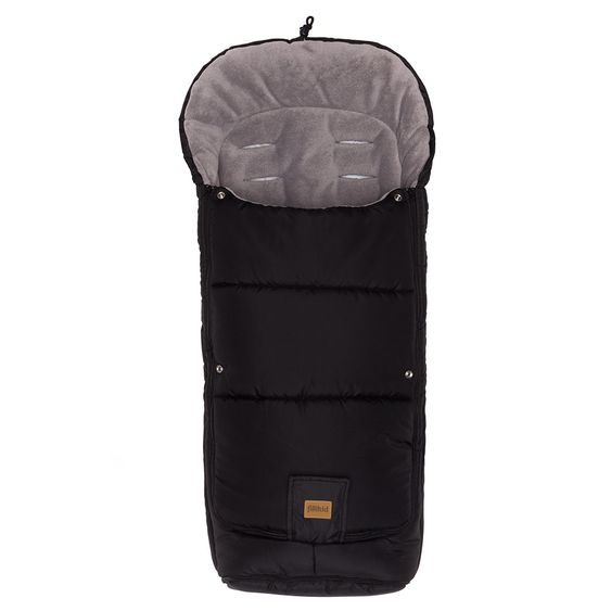 Fillikid Fleece footmuff Peak - Black