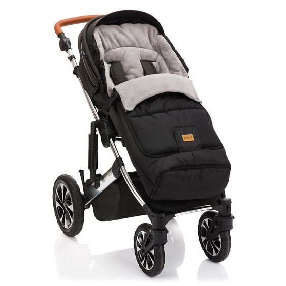 Fillikid Fleece footmuff Peak - Black