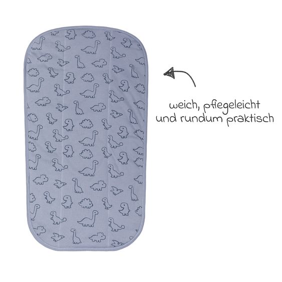 Fillikid Terry Cover for changing table recesses 60 x 36 cm - Blue