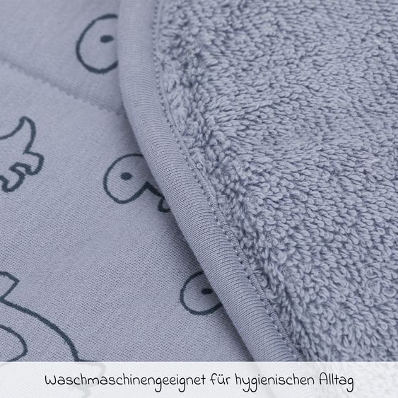 Fillikid Terry Cover for changing table recesses 60 x 36 cm - Blue