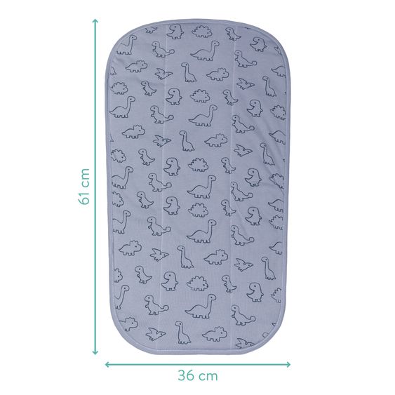 Fillikid Terry Cover for changing table recesses 60 x 36 cm - Blue