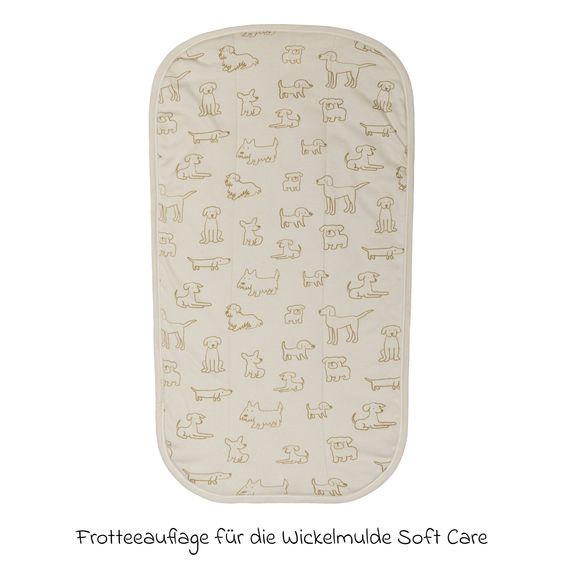 Fillikid Terry Cover for changing table recesses 60 x 36 cm - Beige