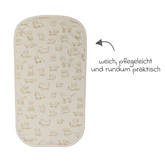 Fillikid Terry Cover for changing table recesses 60 x 36 cm - Beige