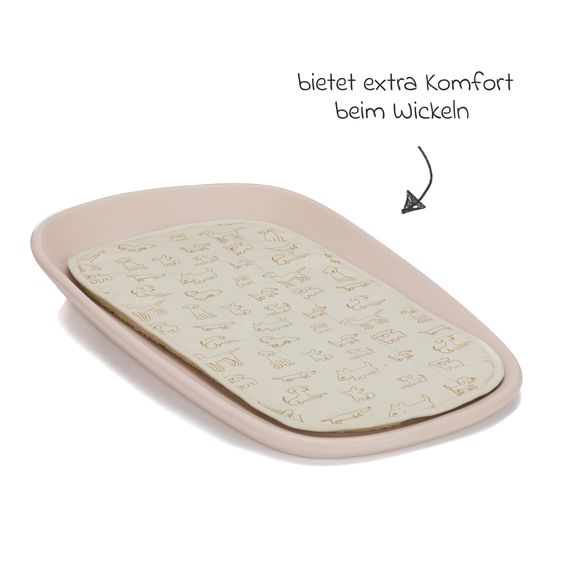 Fillikid Terry Cover for changing table recesses 60 x 36 cm - Beige