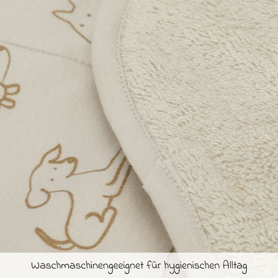 Fillikid Terry Cover for changing table recesses 60 x 36 cm - Beige