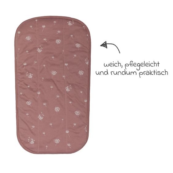 Fillikid Terry Cover for changing table recesses 60 x 36 cm - Pink