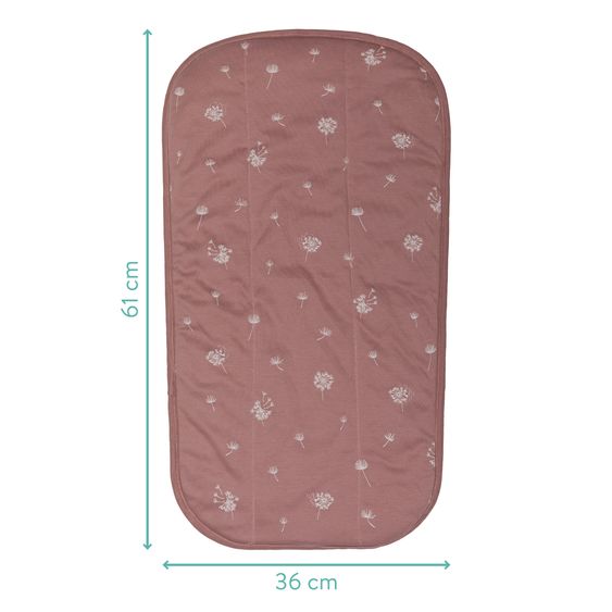 Fillikid Terry Cover for changing table recesses 60 x 36 cm - Pink