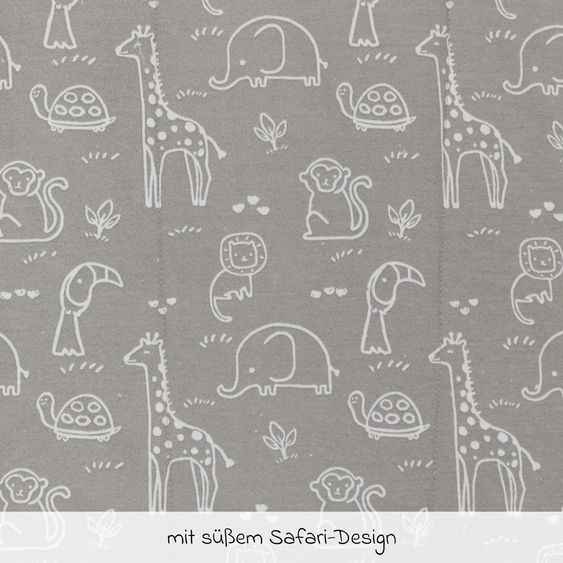 Fillikid Terry Cover for changing table recesses 60 x 36 cm - Grey