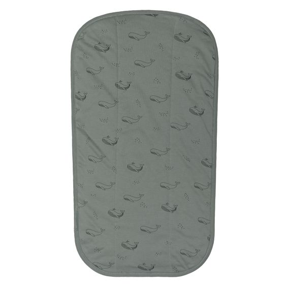 Fillikid Terry Cover for changing table recesses 60 x 36 cm - Green