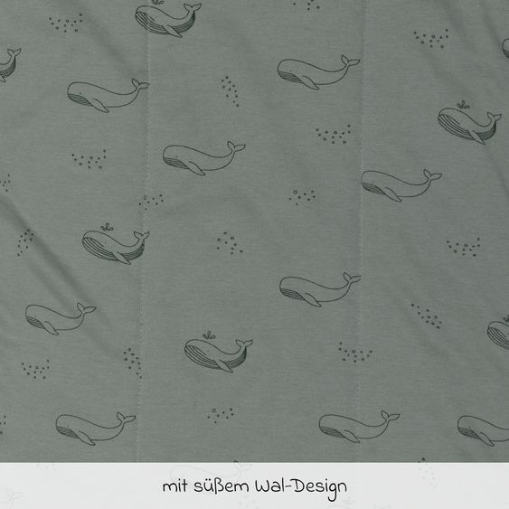 Fillikid Terry Cover for changing table recesses 60 x 36 cm - Green