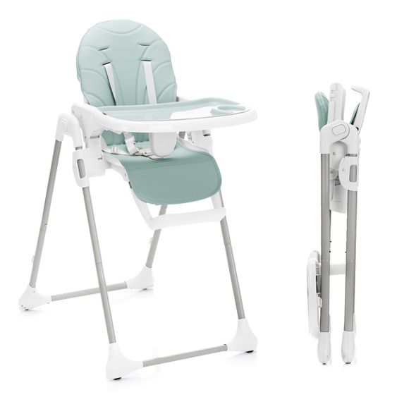 Fillikid Hochstuhl Tim mit Esstablett, klappbar - Mentha