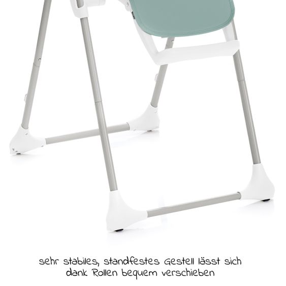 Fillikid Hochstuhl Tim mit Esstablett, klappbar - Mentha