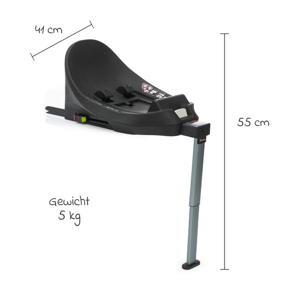 Fillikid Stazione base Isofix i-Size per seggiolino auto Jaguar