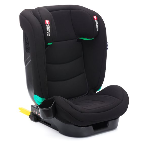 Fillikid Seggiolino auto Elli Pro i-Size da 3 anni a 12 anni (100 cm - 150 cm) con Isofix e portabicchieri - nero