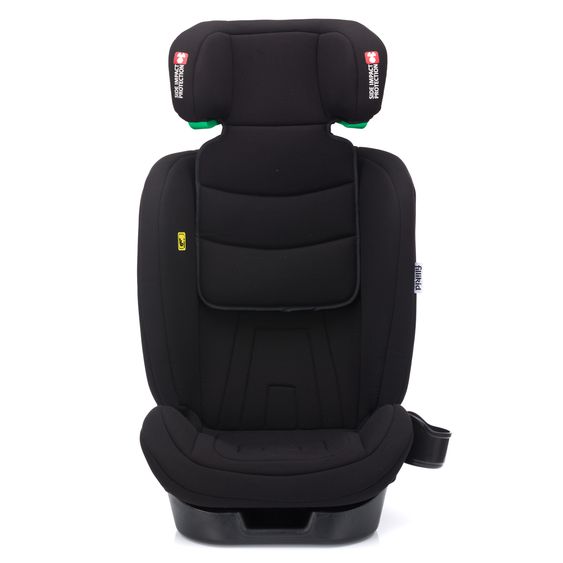 Fillikid Elli Pro i-Size child seat from 3 years - 12 years (100 cm - 150 cm) with Isofix & cup holder - black