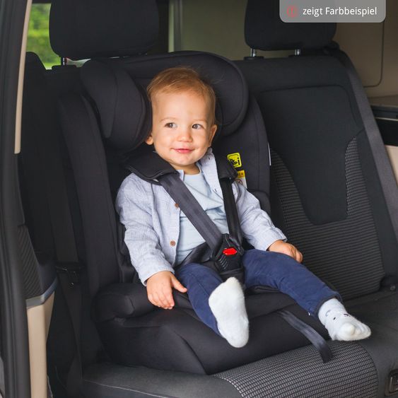 Fillikid Seggiolino auto Oli i-Size 9 Mesi - 12 Anni (76 cm - 150 cm) incl. Protezione Imbottita - Naturale
