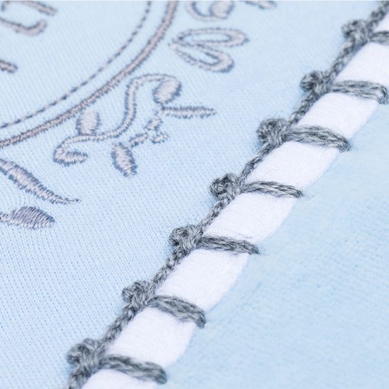 Fillikid Kuscheldecke Cotton Premium - Prince - Blau