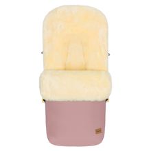 Lammfell-Fußsack Bernina für Buggy, Sport- und Kinderwagen - Rosa
