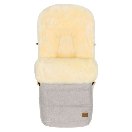 Fillikid Lammfell-Fußsack Bernina Style für Buggy, Sport- und Kinderwagen - Champagner