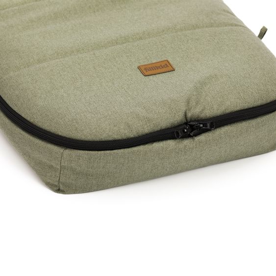 Fillikid Lammfell-Fußsack Makalu Style für Buggy, Sport- und Kinderwagen - Pistazie