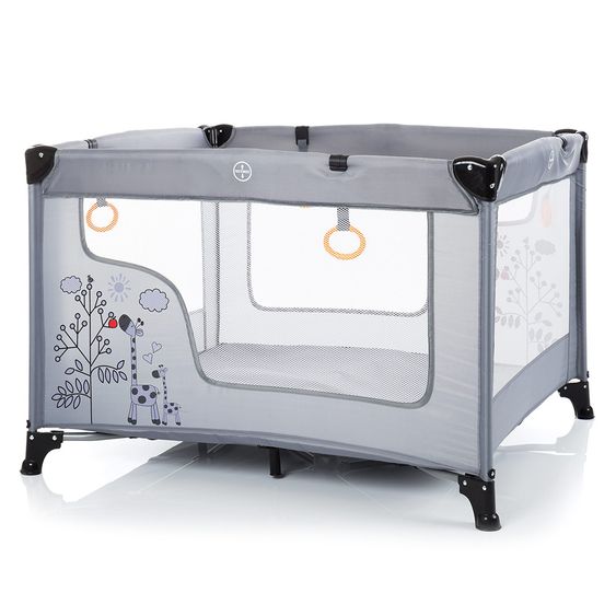 Fillikid Laufgitter Giraffe - Grau