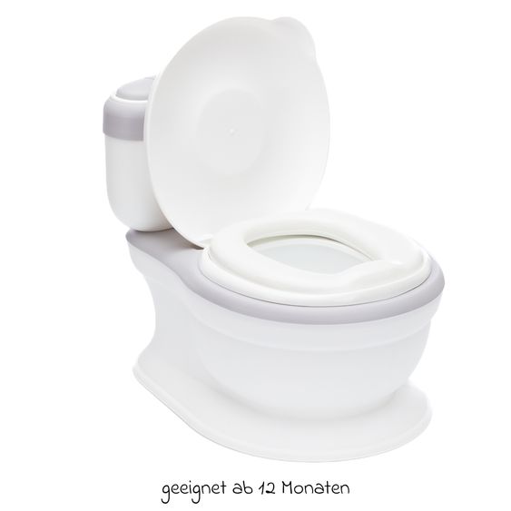 Fillikid Mini toilet Marlin with flushing sound and 6 melodies, extra compartment incl. removable container