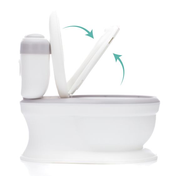 Fillikid Mini toilet Marlin with flushing sound and 6 melodies, extra compartment incl. removable container