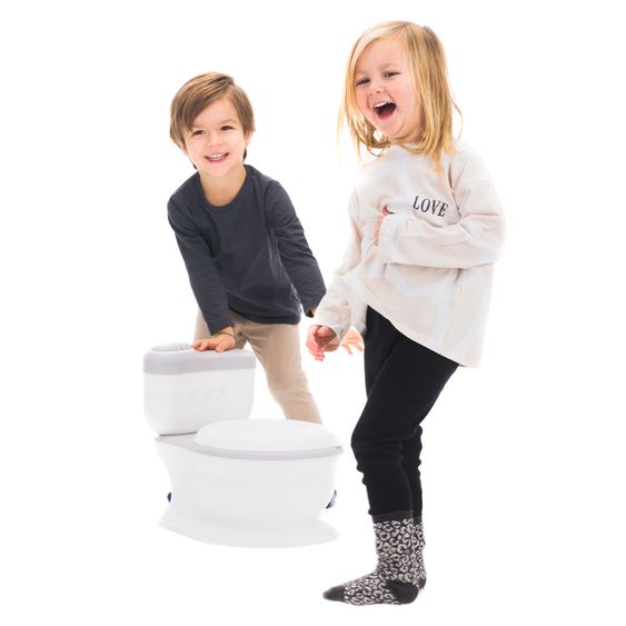 Fillikid Mini toilet Marlin with flushing sound and 6 melodies, extra compartment incl. removable container