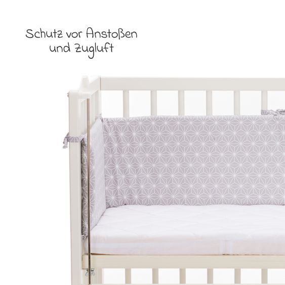 Fillikid Nest for co-sleeper Nino 175 cm - Cube Grey