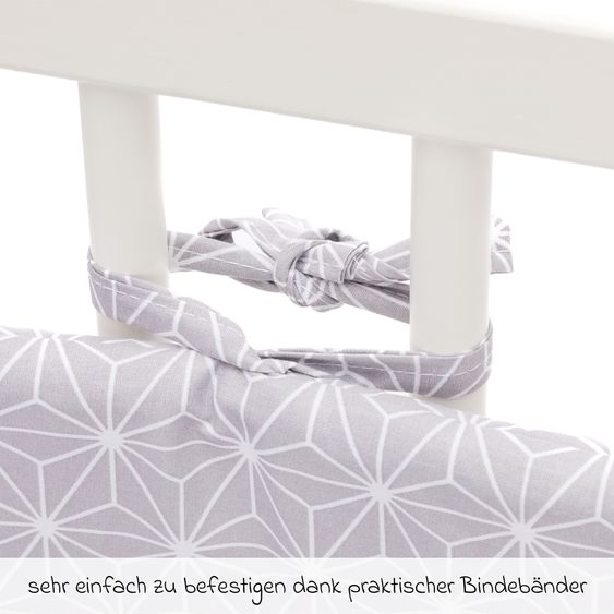 Fillikid Nest for co-sleeper Nino 175 cm - Cube Grey