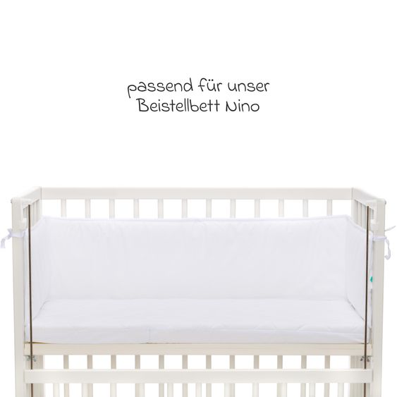 Fillikid Nest for co-sleeper Nino 175 cm - White