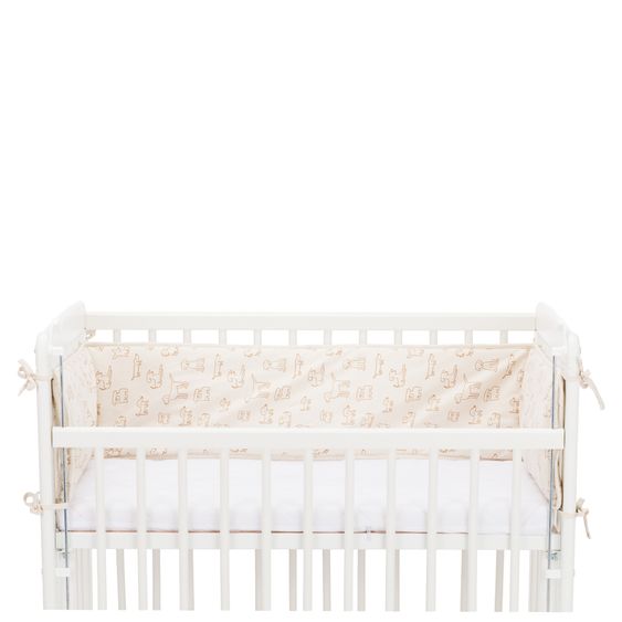 Fillikid Tour De Lit Pour Lit Cododo Nino 175 x 26 cm - Beige