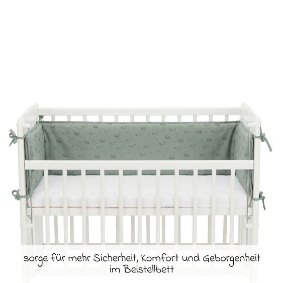Fillikid Tour De Lit Pour Lit Cododo Nino 175 x 26 cm - Vert