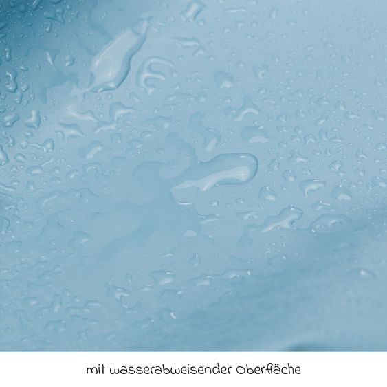 Fillikid Regenhose windicht, wasserabweisend, atmungsaktiv mit versiegelten Nähten und elastichen Beinabschlüsse - Blau - Gr. 98/104