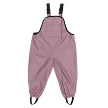 Regenhose windicht, wasserabweisend, atmungsaktiv mit versiegelten Nähten und elastichen Beinabschlüsse - Rose - Gr. 98/104
