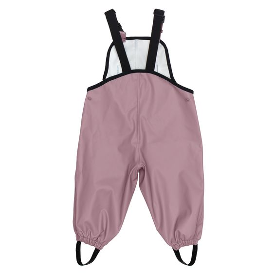Fillikid Regenhose windicht, wasserabweisend, atmungsaktiv mit versiegelten Nähten und elastichen Beinabschlüsse - Rose - Gr. 98/104