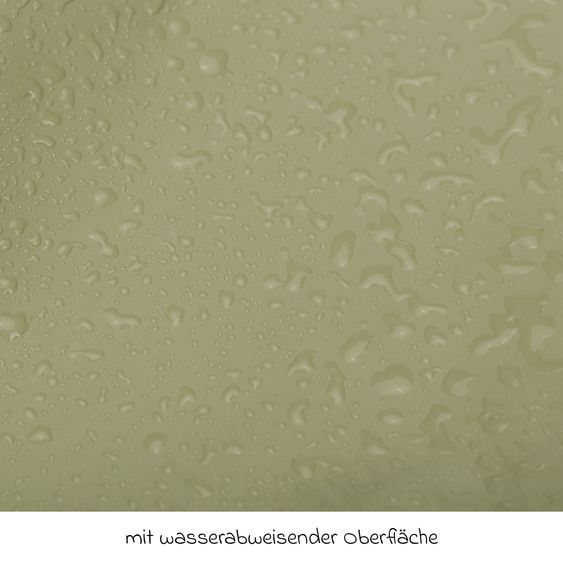 Fillikid Regenjacke windicht, wasserabweisend, atmungsaktiv mit Kapuze und versiegelten Nähten - Salbei - Gr. 98/104