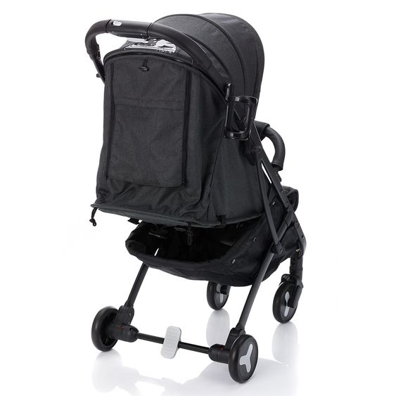 Fillikid Reisebuggy Tourer mit Trollygriff und Transporttasche - Dunkelgrau Melange