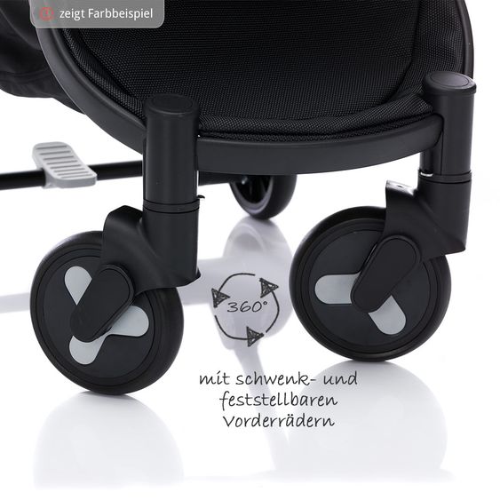 Fillikid Reisebuggy Tourer mit Trollygriff und Transporttasche - Marine Melange