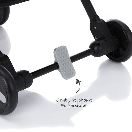Fillikid Reisebuggy Tourer mit Trollygriff und Transporttasche - Marine Melange